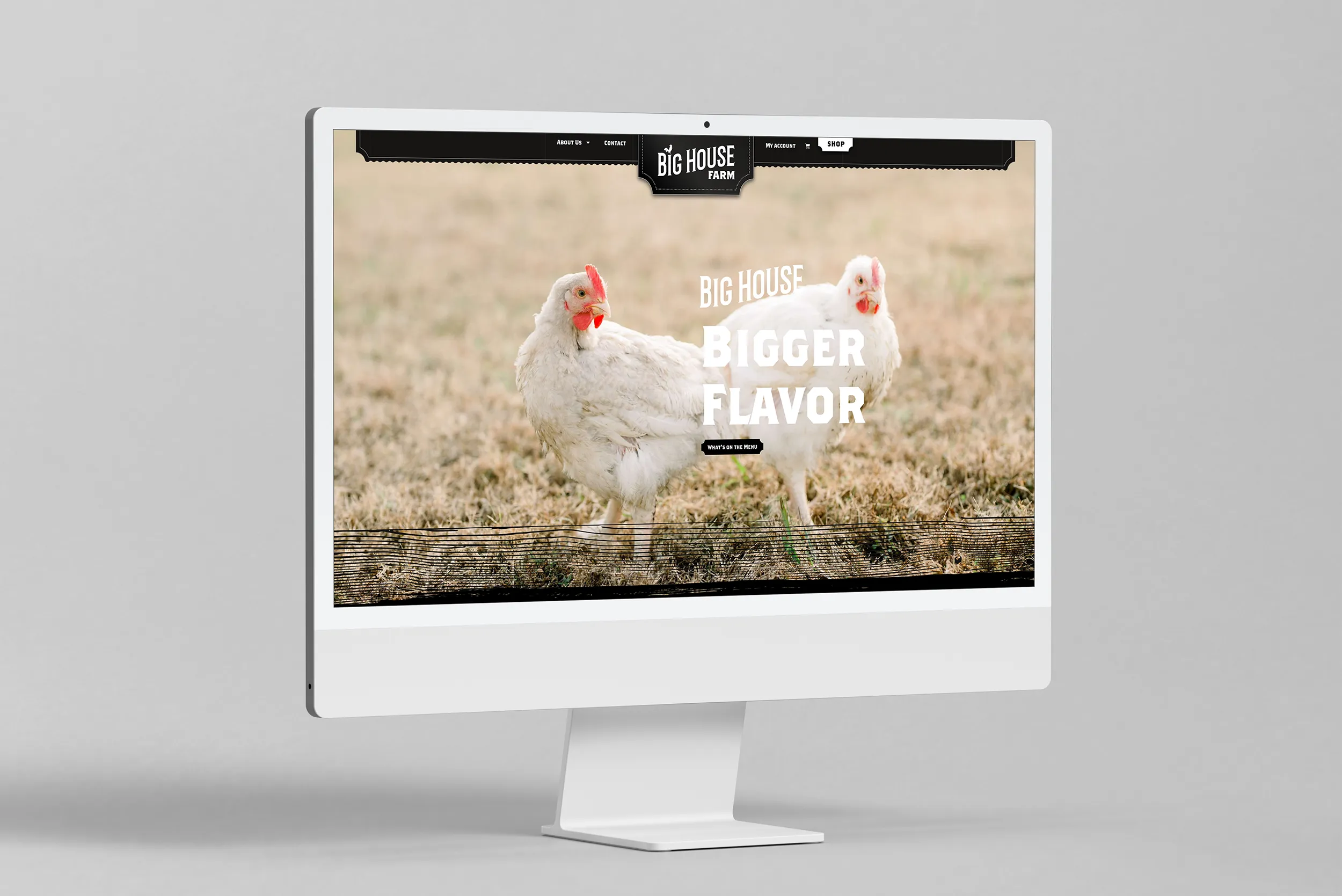 Big House Farm Website – Ecommerce website Virginia Beach