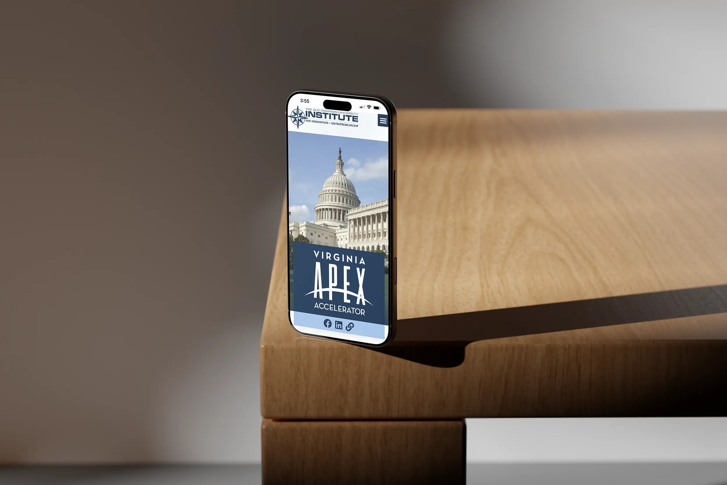 Responsive Website in Hampton Roads for the Institute for Innovation and Entrepreneurship