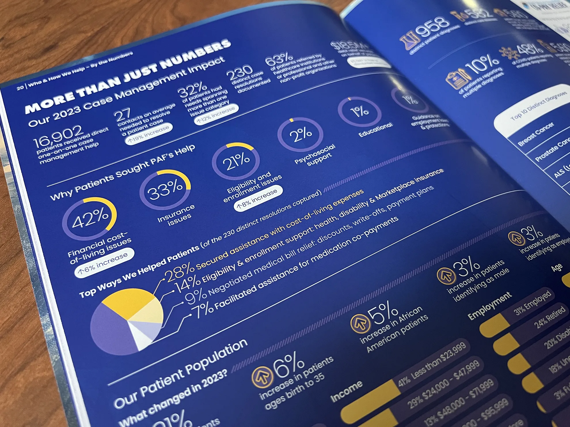 PAF Annual Impact Report By the Numbers