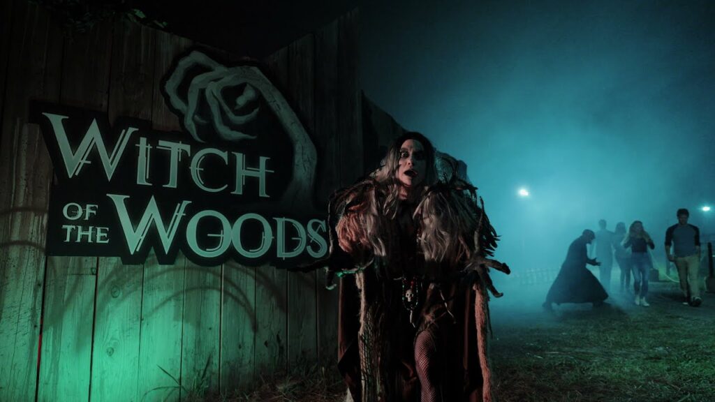 Busch Gardens Witch of the Woods Sign