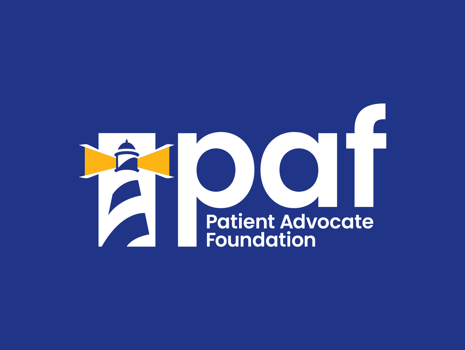 Patient Advocate Foundation Logo Reversed